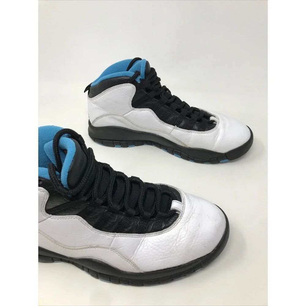 Jordan 10 Retro Powder Blue 2014 Size 8.5 FOR REPAIR READ DESCRIPTION 310805 106
